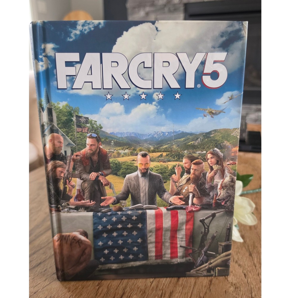 Far Cry 5 Collector's Edition Hardcover Guide Book